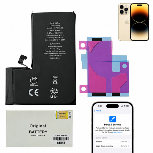 Batteria iphone pro a2866 - batteria,